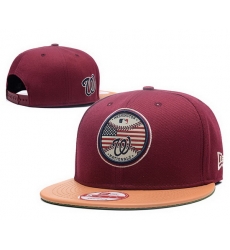 Washington Nationals MLB Snapback Cap 015