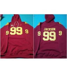 Men USC Trojans College Drake Jackson 99 Red Stitched NCAA Hoodie