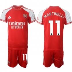 Men Arsenal 2026 Soccer Jerseys Red #11 MARTINELLI