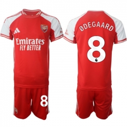 Men Arsenal 2026 Soccer Jerseys Red #8 ODEGAARD