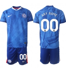 Men Chelsea 2026 Soccer Jerseys Blue CUSTOM Men Chelsea 2026 Soccer Jerseys Blue CUSTOM