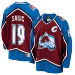 NHL #19 SAKIC Red Jersey