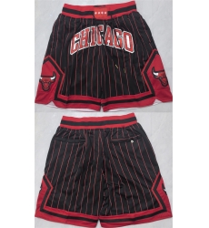 Men Chicago Bulls Black 2026 Shorts 004 Men Chicago Bulls Black 2026 Shorts 004