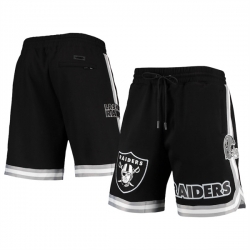 Men Las Vegas Raiders Black Shorts