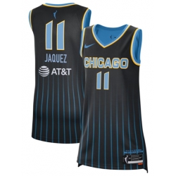 Chicago Sky Gabriela Jaquez #11 Nike Black Victory Jersey