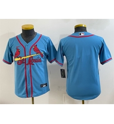 Youth St Louis Cardinals Blank Blue Cool Base Stitched Baseball Jersey Youth St Louis Cardinals Blank Blue Cool Base Stitched Baseball Jersey