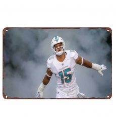 Miami Dolphins Aluminum Sign 12x8 Inch Jaelan Phillips 001