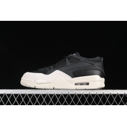 AIR JORDAN 4 BLACK LIGHT BONE DARK GREY