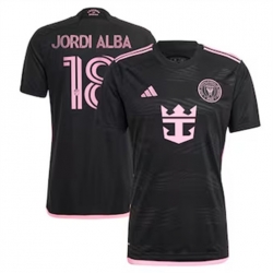 Youth Inter Miami CF Jordi Alba 2024 25 Away Replica Black