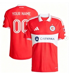 Men Chicago Fire Soccer Custom Jersey Men Chicago Fire Soccer Custom Jersey