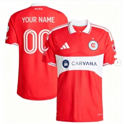 Men Chicago Fire Soccer Custom Jersey