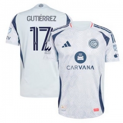 Men Chicago Fire Soccer Jersey 001