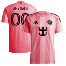Men's Inter Miami CF adidas Light Pink 2025 Euforia Replica Custom Jersey