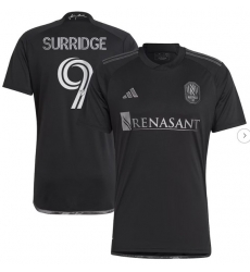 Mens Nashville SC Sam Surridge adidas Black 2023 Man In Black Kit Replica Player Jersey Mens Nashville SC Sam Surridge adidas Black 2023 Man In Black Kit Replica Player Jersey