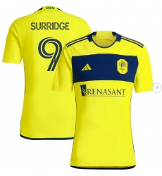Mens Nashville SC Sam Surridge adidas Yellow 2024 The 615 Kit Replica Player Jersey Mens Nashville SC Sam Surridge adidas Yellow 2024 The 615 Kit Replica Player Jersey