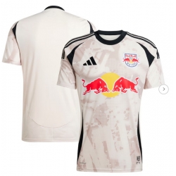 Men New York Red Bulls adidas Tan 2025 Stone Kit Replica Jersey