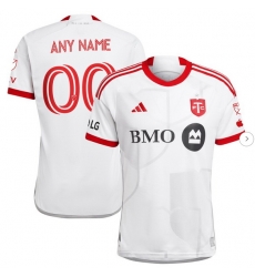 Men's Toronto FC adidas White 2024 GTA Kit Authentic Custom Jersey Men's Toronto FC adidas White 2024 GTA Kit Authentic Custom Jersey