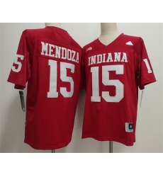 Men Indiana Hoosiers 15 Fernando Mendoza Red 2026 Stitched Basketball Jersey Men Indiana Hoosiers 15 Fernando Mendoza Red 2026 Stitched Basketball Jersey