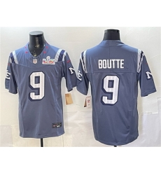 Men New England Patriots 9 Kayshon Boutte Storm Blue 2025 F U S E Super Bowl LX Patch Rivalries Vapor Limited Stitched Football Jersey Men New England Patriots 9 Kayshon Boutte Storm Blue 2025 F U S E Super Bowl LX Patch Rivalries Vapor Limited Stitched Football Jersey
