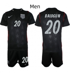 USA FIFA World Cup 2026 Navy Blue Soccer Jersey Folarin Balogun #20 USA FIFA World Cup 2026 Navy Blue Soccer Jersey Folarin Balogun #20