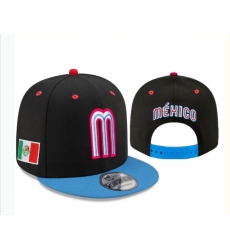 Mexico Baseball Snapback Cap 018