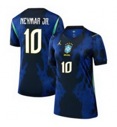 Women 10 Brazil National Team Neymar Jr 2026 Home Jersey 3 Women 10 Brazil National Team Neymar Jr 2026 Home Jersey 3