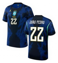 Women 22 Brazil National Team Joao Pedro 2026 Home Jersey 2 Women 22 Brazil National Team Joao Pedro 2026 Home Jersey 2