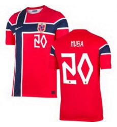 Women 20 Norway Antonio Nusa Home Stadium Replica 1 Women 20 Norway Antonio Nusa Home Stadium Replica 1