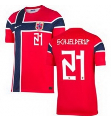 Women 21 Norway Andreas Schjelderup Home Stadium Replica 1 Women 21 Norway Andreas Schjelderup Home Stadium Replica 1
