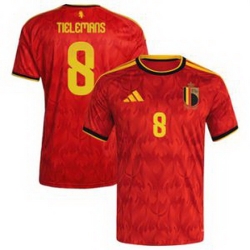 Women 8Youri Tielemans Belgium Jersey   2