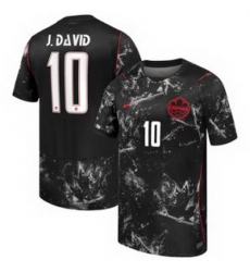 Women Canada Jonathan David 2026 Replica Away Black 1