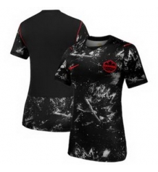 Women Women Canada Blank 2026 Replica Away Black 1