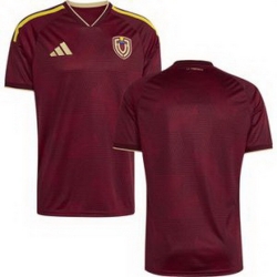 Men Men 0 Venezuela Blank Away Replica Jersey   1