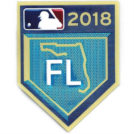 Women 2018 Grapefruit League Spring Training TPU EmbossTech Jersey Patch Biaog