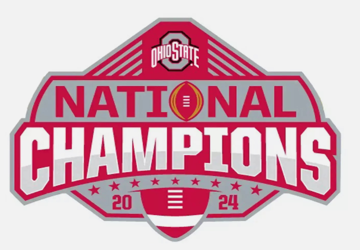 Ohio State Buckeyes 2024 National Champions Patch Biaog