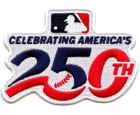 Youth Cleveland Indians Celebrating America 250th annivesary Patch Biaog